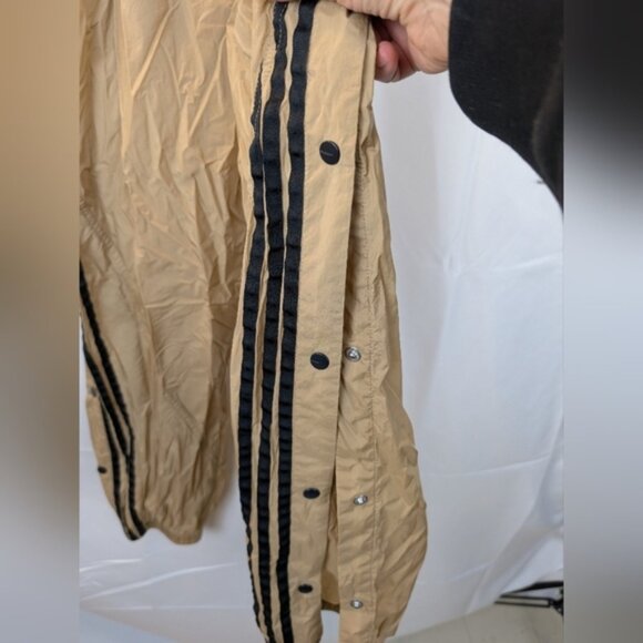 Adidas Track Pants Athletic Gym Leg Run Joggers Brown SIZE SMALL in EUC - Picture 3 of 7